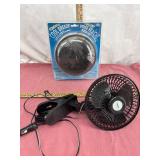 Two Portable Clip-On Fanï¿½