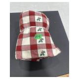 Xmas tablecloth oval