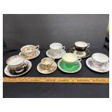 7 Fine Bone China Teacups