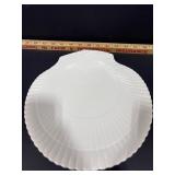 Wedgwood White Shell-Shaped Plate