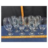 Clear Glass Goblets