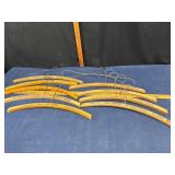 Vintage Wooden Clothing Hangers
