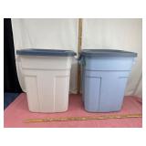 Plastic Storage Bins with Lids