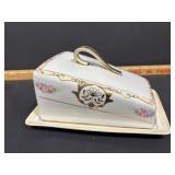 Hand-Painted Nippon Butter Dish