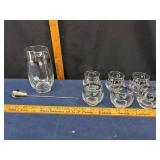 MCM Silver-Rimmed Cocktail Set