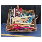 Plastic and Wooden Hangers