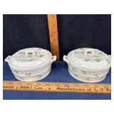 Belleek Covered Casserole Dishes