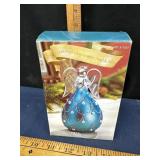 Glass Angel With Pearl Accents - Crafted &