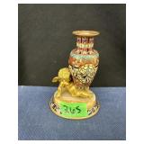 Antique Napoleon III Gilt Bronze Cloisonne