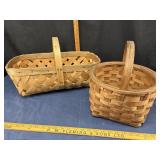 Large very old wicker baskets