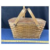 Vintage picnic basket