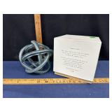 Endless Knot Ornamental Art Glass by Green Earth