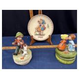 Hummel Figurines and Annual Plate Lot