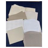 Bag of cross stitch fabric with cotton