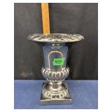 Silver colored planter