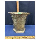 Brass planter or vase