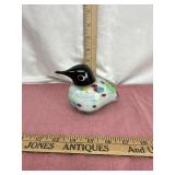 Large Colorful Art Glass Bird Paperweight - 3ï¿½'