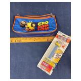 Minion-Themed Pencil Case & Pez Dispenser