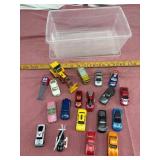 Diecast Vehicles with Storage Bin