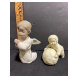 Lladro Angel Figurine and Baby Figure