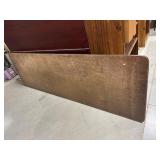 Rectangular Folding Table with Metal Frame