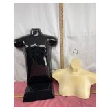 Two Torso Mannequin Forms