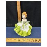 Vintage 1950's/60's Relpo Ceramic Lady Planter