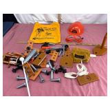 Toy Tool Set With Hard Hat