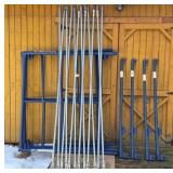 Scaffolding with Accessories and Harness