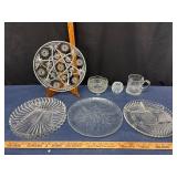 Glass and Crystal Tableware Lot