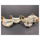 Porcelain Creamers and Sugar Bowls