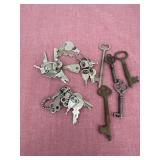 Assortment of miscellaneous keys