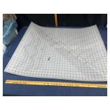 Dritz 1985 Sewing Layout Ruler Mat