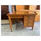 Wooden Desk With Drawers