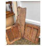 Salvaged Wooden Pieces