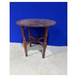 Round Wooden Side Table