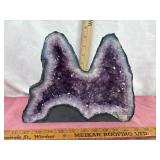 Amethyst Geode Cluster Display Piece