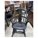Black child Wooden Rocking Chair