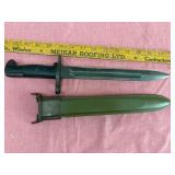 Military Bayonet with Sheath