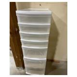 Gracious Living 5-Drawer Storage Unit