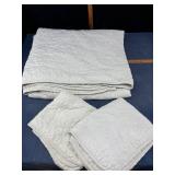 Queen Bed Cover and Pillow Shams