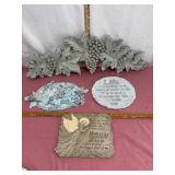Decorative Wall Plaques Set of Four