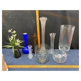 Glass Vases and Containers