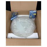 Frosted Glass Ceiling Light Fixture