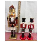 Three Nutcracker Figures