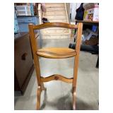 Wooden Folding Chair Stand