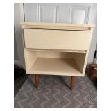 Mid century wooden night table/side table. Drawer