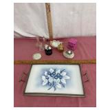 Decorative Trinkets and Tray