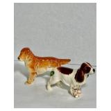 One Beswick dog figurine and one unnumbered dog