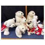 Coca-Cola Polar Bear Plush Lot